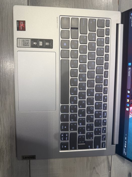 Lenovo Yoga Slim 7 Pro-Ryzen 7 5800H/16гб/512гб m.2 nvme/подсветка