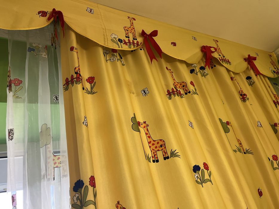 Шторы в детскую комнату