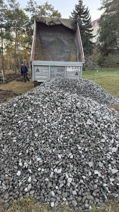 Щебень песок строй материалы