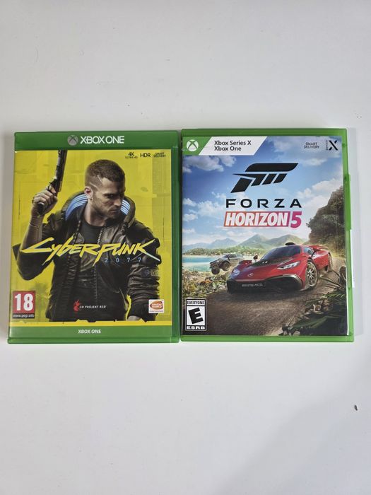 Joc Forza horizon 5 + cyberpunk 2077 pentru xbox