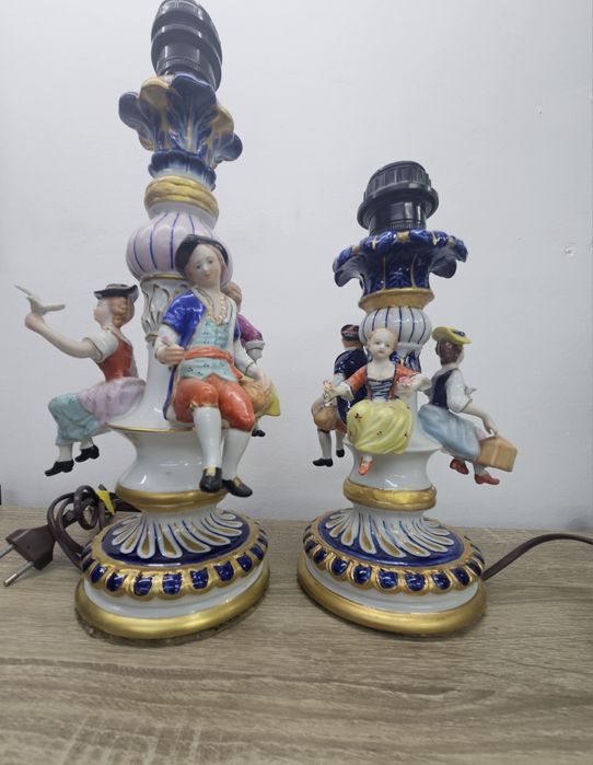 Порцеланови фигурални лампи.