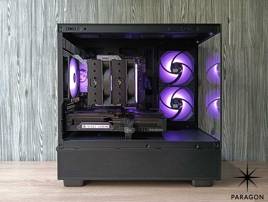 Геймърски компютър Ryzen 7 7800x3D/RX 9070XT/32 GB RAM/1TB SSD