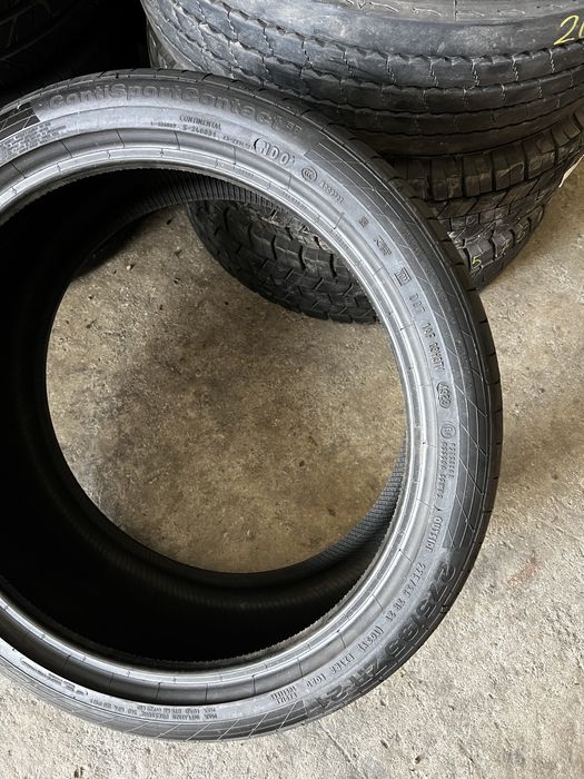 4 anvelope vara 275/35/21 + 245/40/21 , Continental , DOT 2023/2024