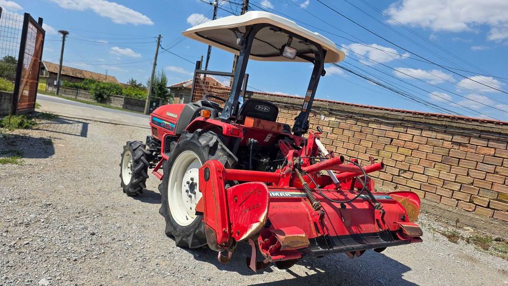 Японски трактор Yanmar AF224 с фреза, 4х4, 24 кс, АграБГ Джолев