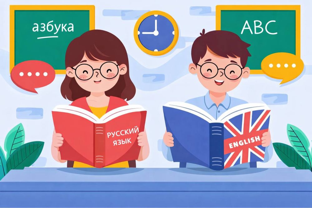 Репетитор  по английскому и русскому языку