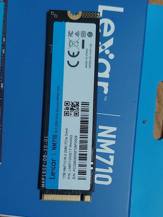 1TB NVMe Lexar NM710 (НОВ)