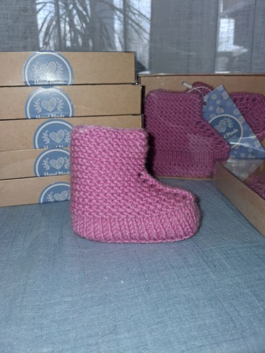 Пинетки на малышей 0-12 месяцев