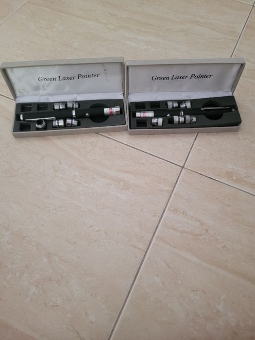 Лазер за игра в зелено
