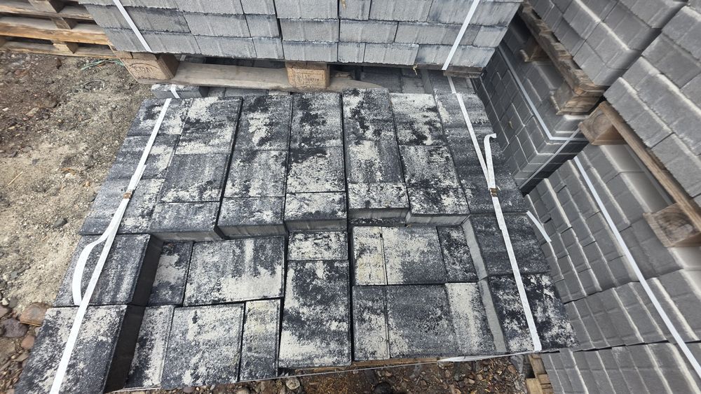 Брусчатка тротуарная плитка Кирпичик Евробрусчатка