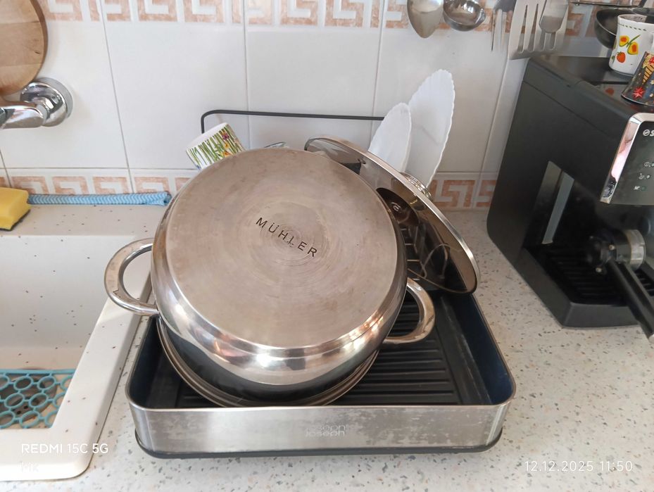 Сушивник за съдове  и прибори JOSEPH&JOSEPH от неръждавейка