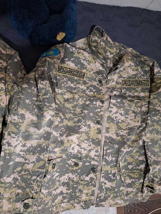 Военная форма с бушлатом и ватником