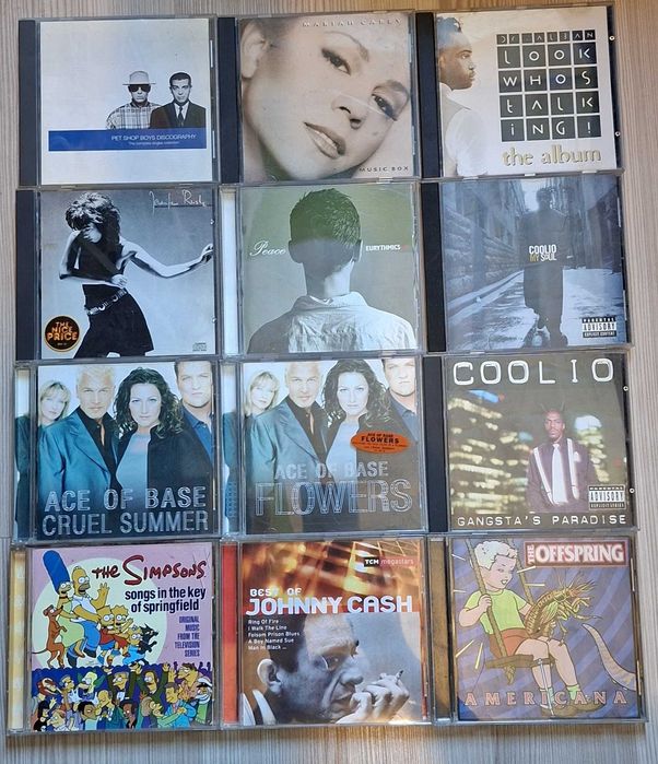 diverse CD-uri originale cu muzica
