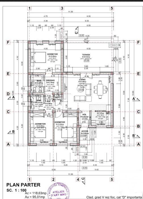 Casă Individuală pe Parter Tunari – 4 Camere, Terasă Mare 0% Comision