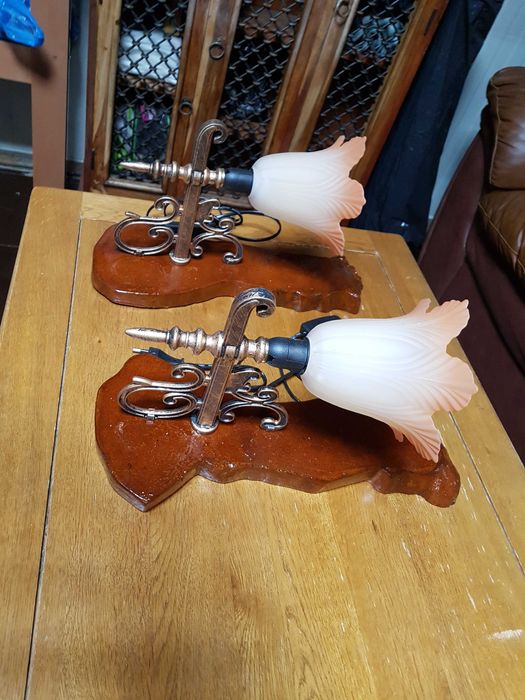 Декоративни лампи от масив ( Промо 50 лв.)