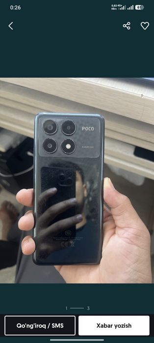 Poco x6 pro 5G  srochna sotiladi