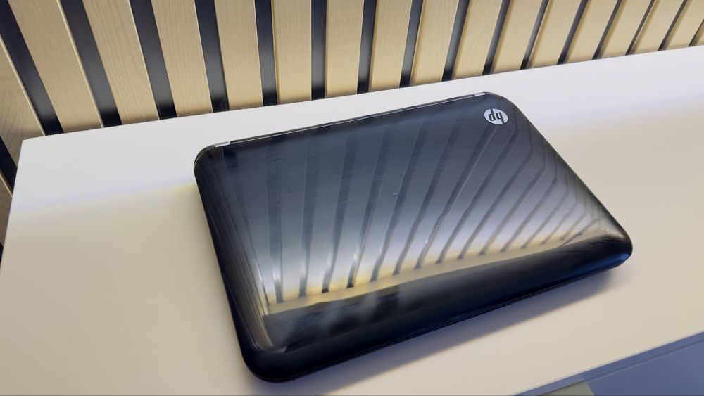 HP мини ноутбук. Intel(R) Atom(TM) CPU N455 1.66GHz