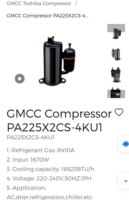 Матор кондиционера 18 лик 24 лик сатылады