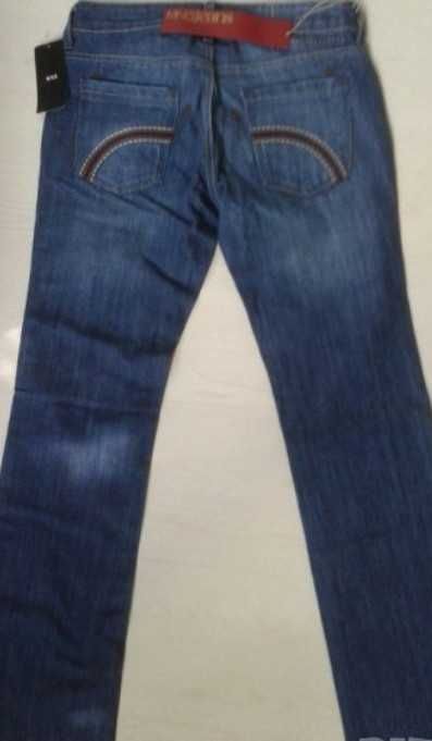 Спешно и изгодно чисто нови оригинални дамски дънки "Mango" 27ми номер