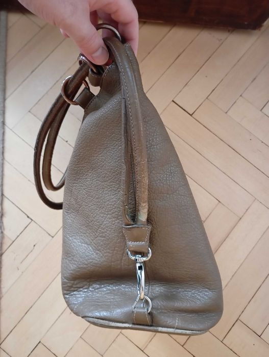 Кожена чанта Chloé