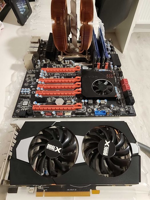 Kit PC i7 3770k, EVGA Z77FTW, 16GB DDR3, AMD R9 270 Chiajna • OLX.ro