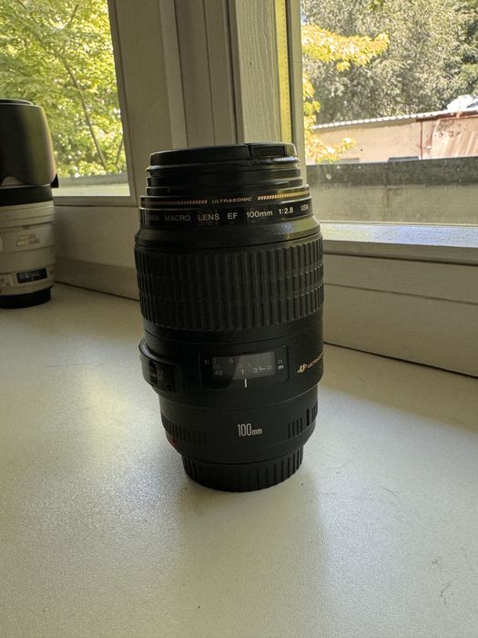 Продам обьектив canon 100 mm