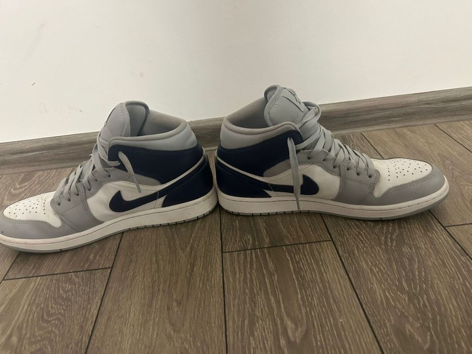 Air Jordan 1 Wolf Gray Midnight Navy ,marimea 44