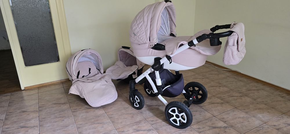 Carucior 3 in 1 Adamex Barletta Y813, Powder Pink