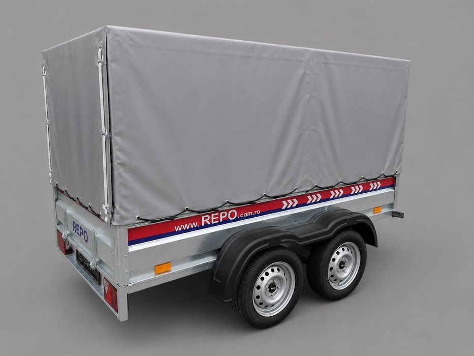 Remorca 750 kg  - diferite modele și dimensiuni