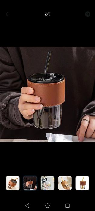 Stakan choy va qahva ichish uchun