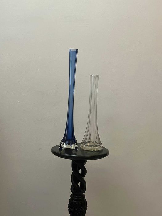 Superb set doua piese cristal de MURANO Italia bibelouri bibelou statueta ieftin
