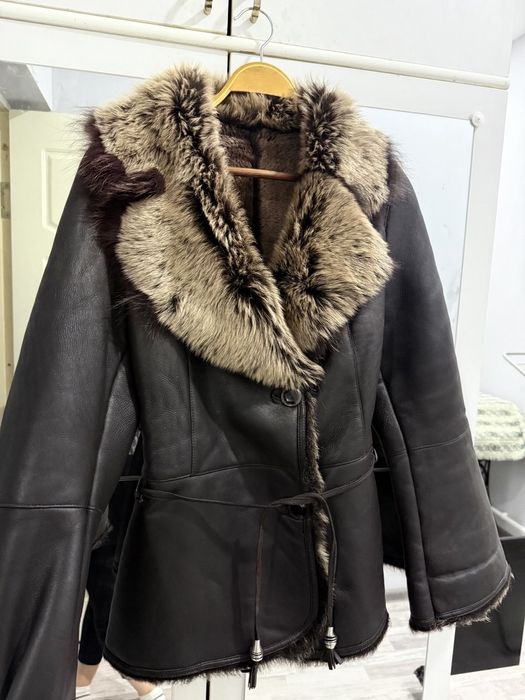 Дубленка женская натуральная б/у
