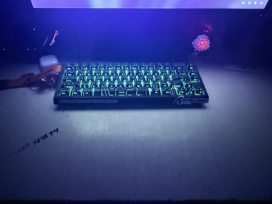 Клавиатура магнитная HE x68 Attack shark