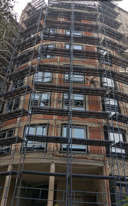 Фасасно скеле под наем доставка и монтаж