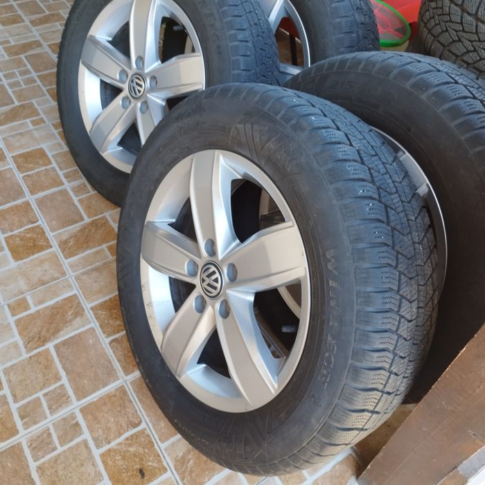 Roti iarnă jante vw 16"golf,passat  5x112