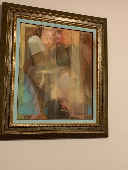 Картина на Божидар Хаджистоянов  със сертификат. 45/60