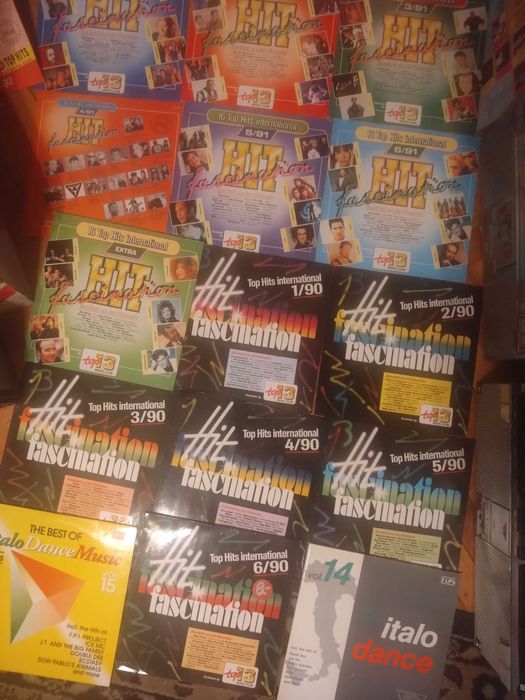 Vinyl-uri top 13 Music Club Hit Fascination 1990-1991 toata colectia