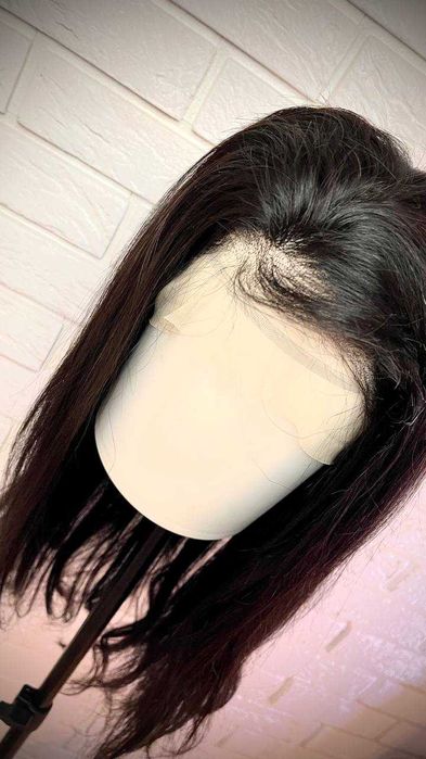 Перука от 100 % ЕСТЕСТВЕН косъм.Нов.70 см