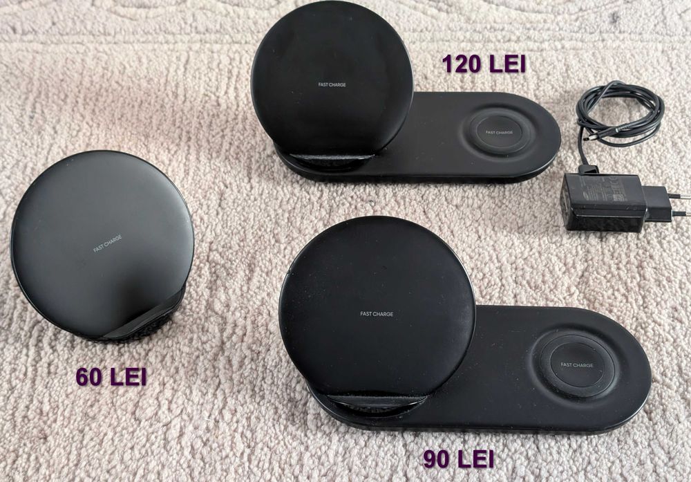 Incarcator Wireless QI de telefon si ceas Samsung