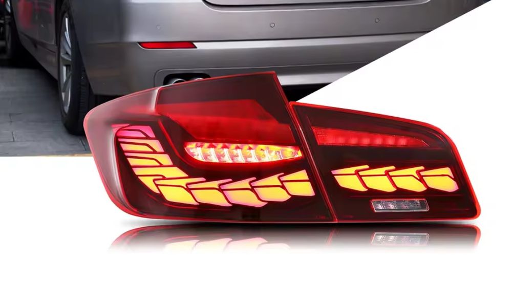 LED GTS тунинг стопове за БМВ Ф10 BMW F10 с анимация stopove tunning визия М5