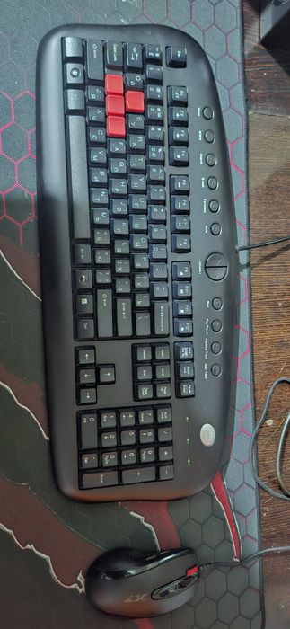 A4tech x7 klavitura + mishka