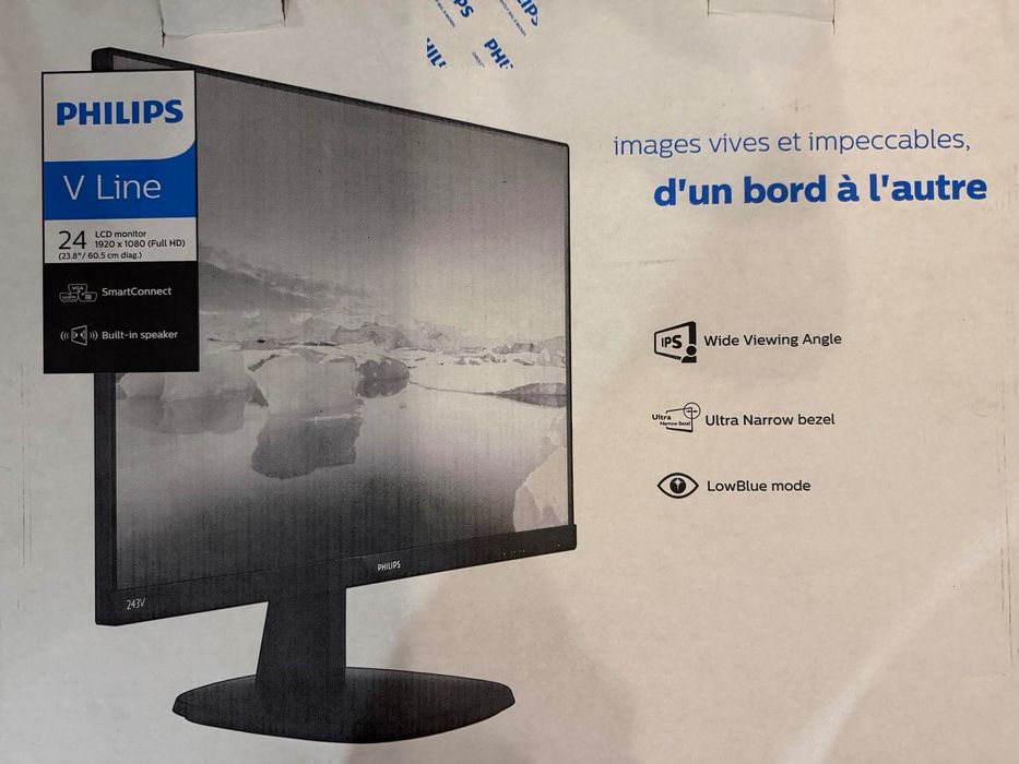 монитор Philips VLine 24", LCD, Full HD