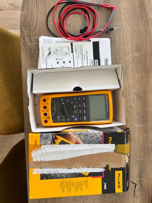 Fluke 789 ProcessMeter – неизползван, пълен комплект, кутия