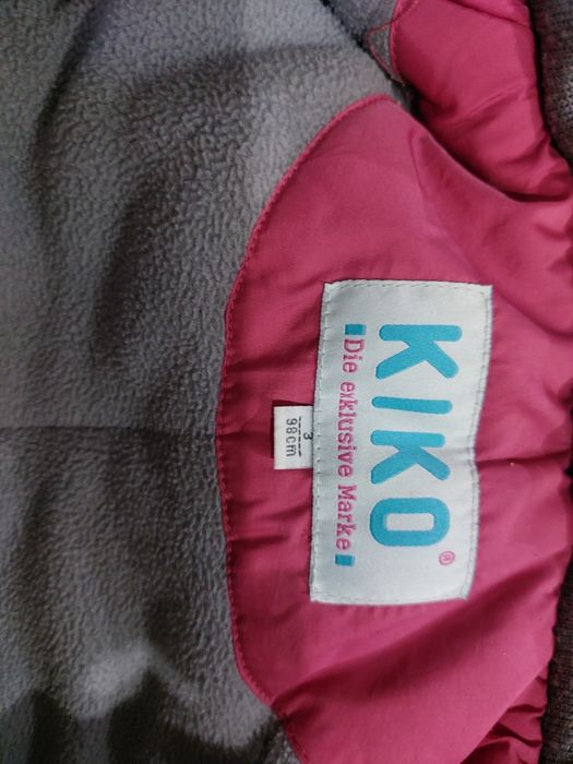 Зимняя куртка и комбинезон для девочек