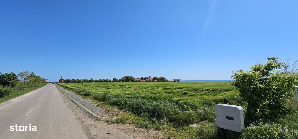 Costinesti , vedere frontala la mare , acces asfaltat, utilități