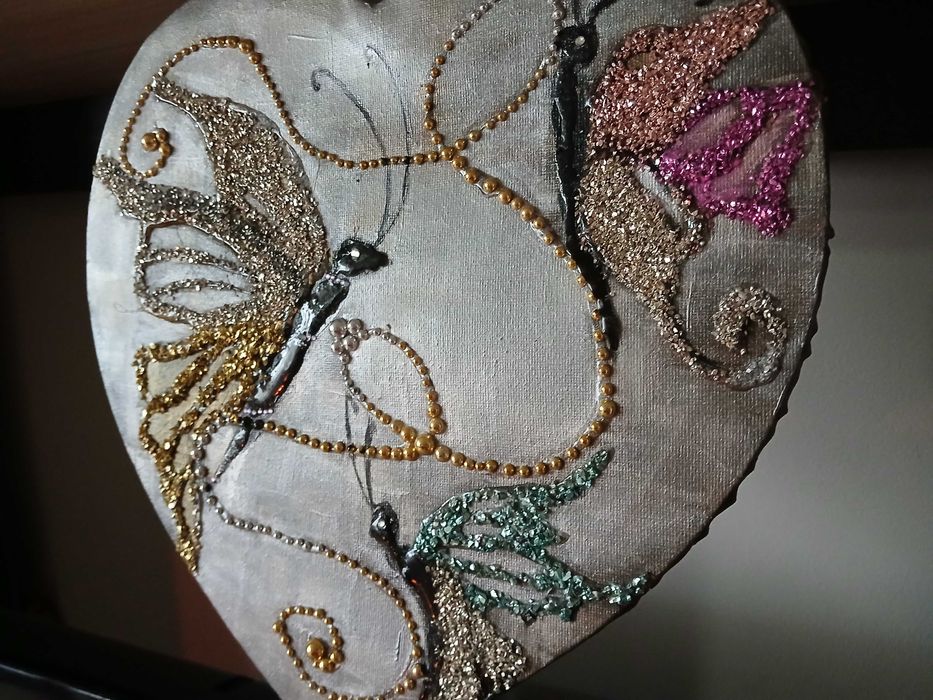 Картина с пеперуди за влюбени