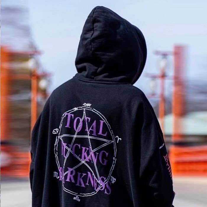 Худи Vetements Total Darkness