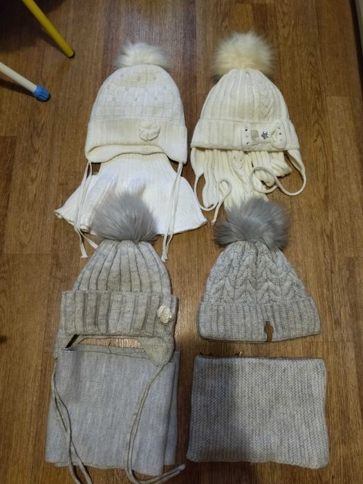 Набор /шапка+шарф/ 5-7 лет