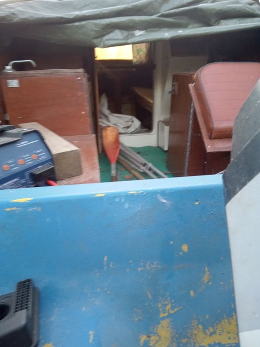Barcă cu motor și peridoc