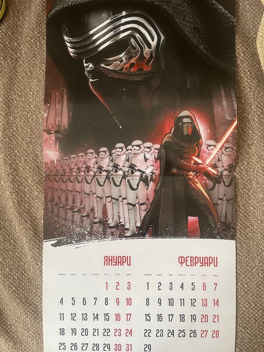 Ретро календар “Star Wars” и фигура
