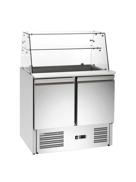Green Frost S900SQ - Saladeta cu 2 usi/Vitrina expunere 2 usi